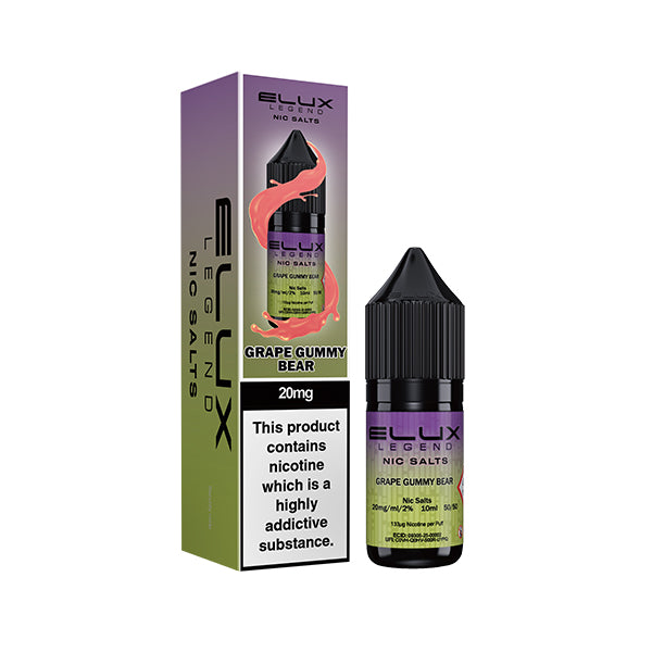 Grape Gummy Bear by ELUX Salts 10ML