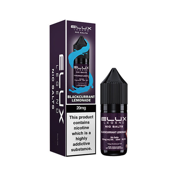 Blackcurrant Lemonade by ELUX Salts 10ML