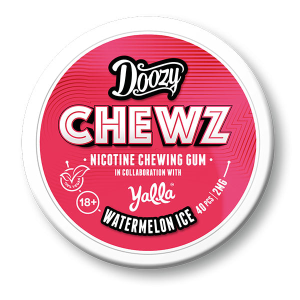 Doozy Chews Nicotine Gum 2MG 40pc