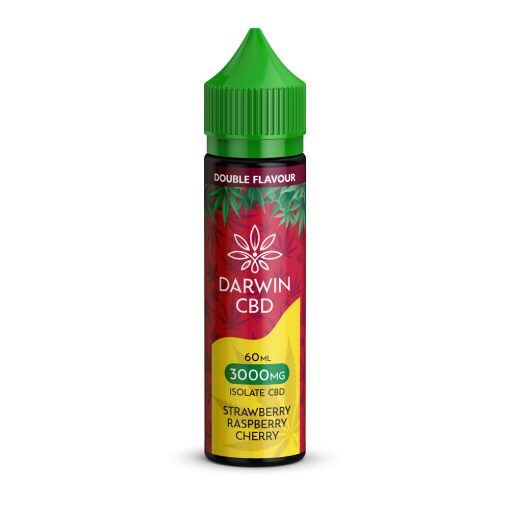 Strawberry Raspberry Cherry by Darwin CBD 3000MG 60ML