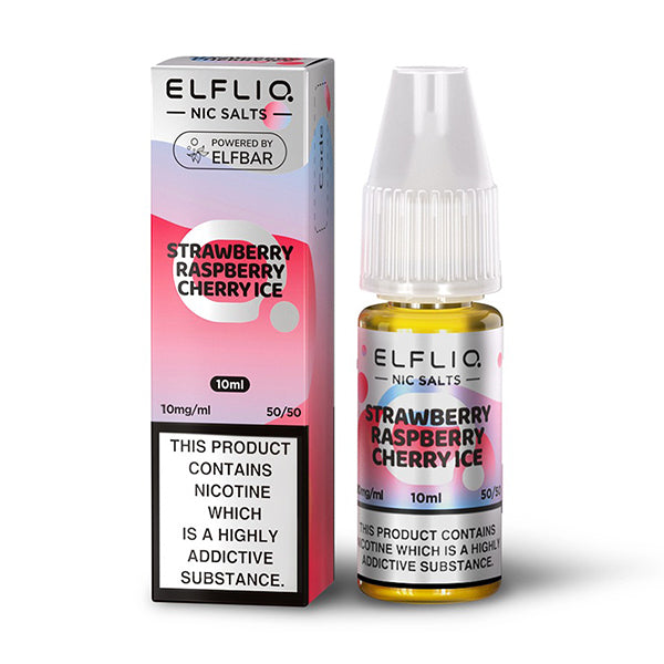 Strawberry Raspberry Cherry Ice by ELFLIQ 10ML