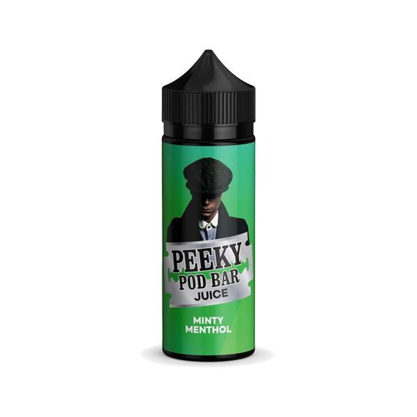 Minty Menthol by Peeky Pod Bar 120ML