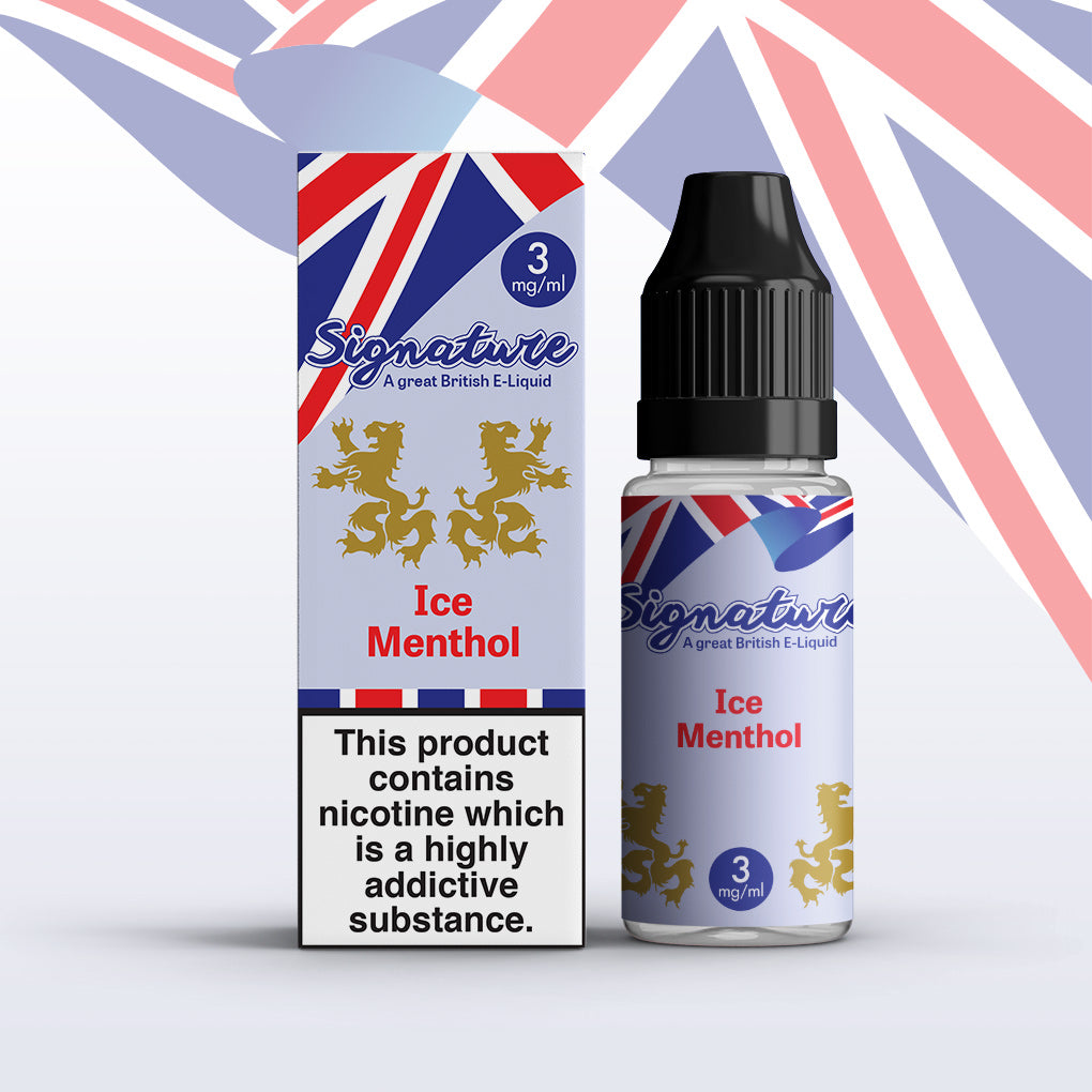 Ice Menthol by Signature Vapour 10ML
