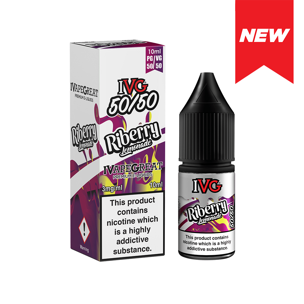 Riberry Lemonade 50/50 by IVG 10ML