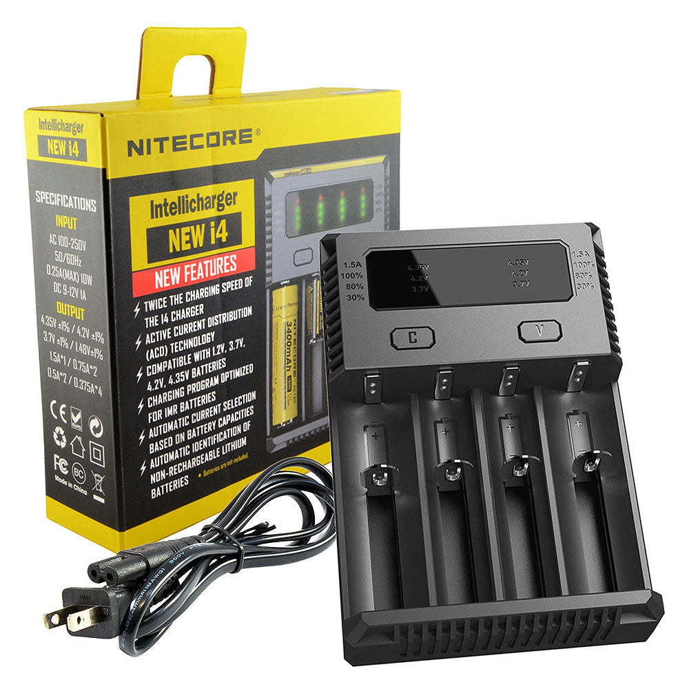 Nitecore I4 4-Bay Charger
