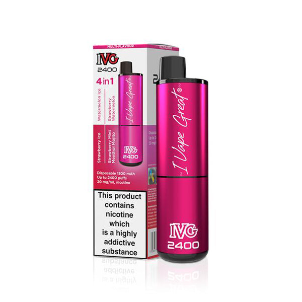 Pink Edition IVG 2400 20MG Disposable