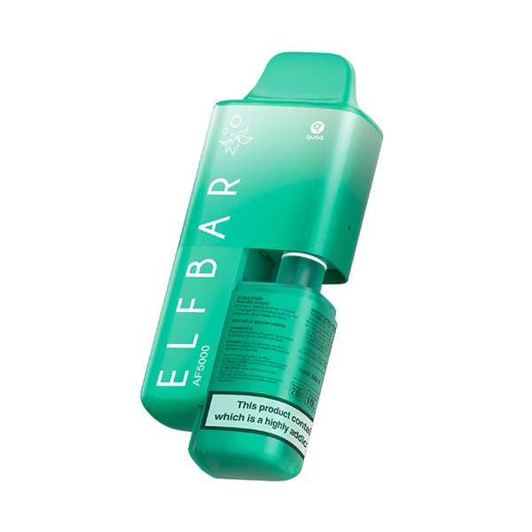 Fresh mint ELFBAR AF5000 PUFF DISPOSABLE 20MG