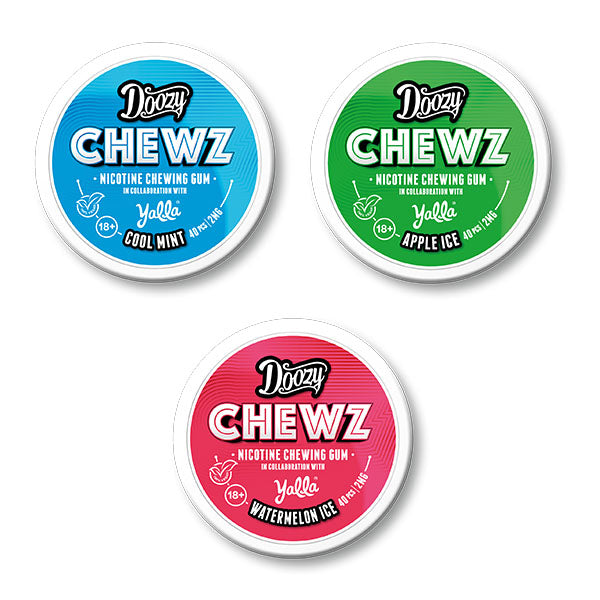 Doozy Chews Nicotine Gum 2MG 40pc