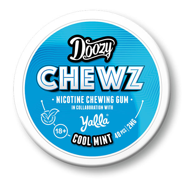 Doozy Chews Nicotine Gum 2MG 40pc