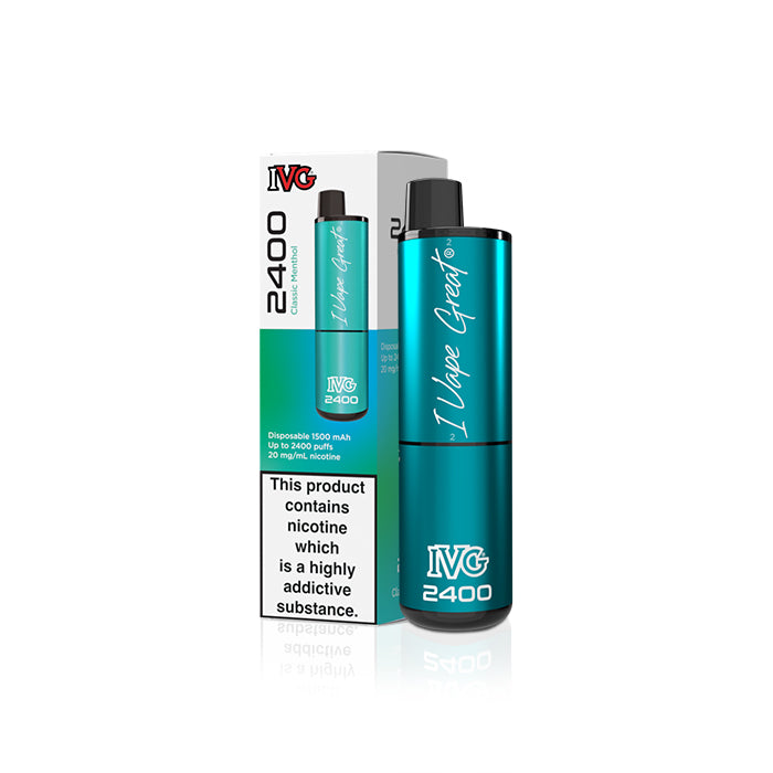 Classic Menthol IVG 2400 20MG Disposable