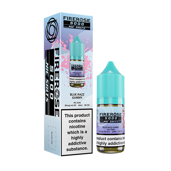 Blue Razz Gummy Firerose 5000 by ELUX 10ML