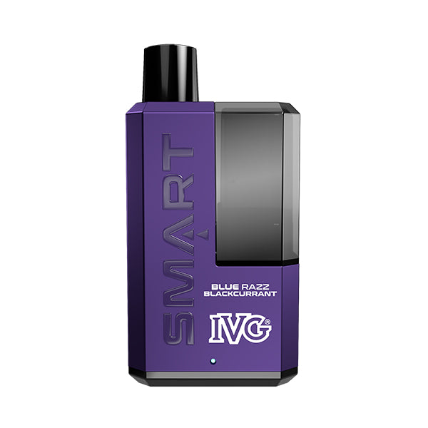 Blue Razz Blackcurrant IVG SMART 5500 20MG DISPOSABLE