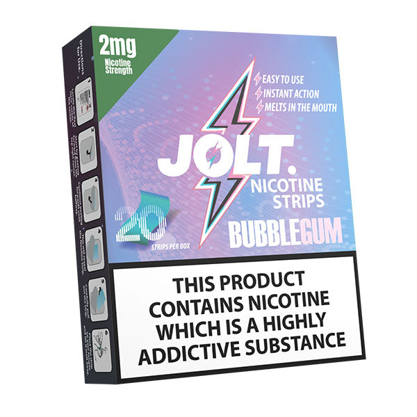 Bubblegum by JOLT Nicotine Strips 20pc