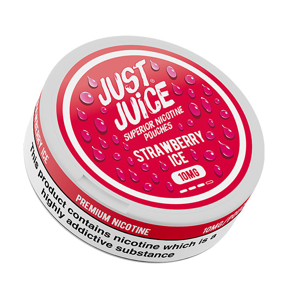 Strawberry Ice Nicotine Pouch by Just Juice