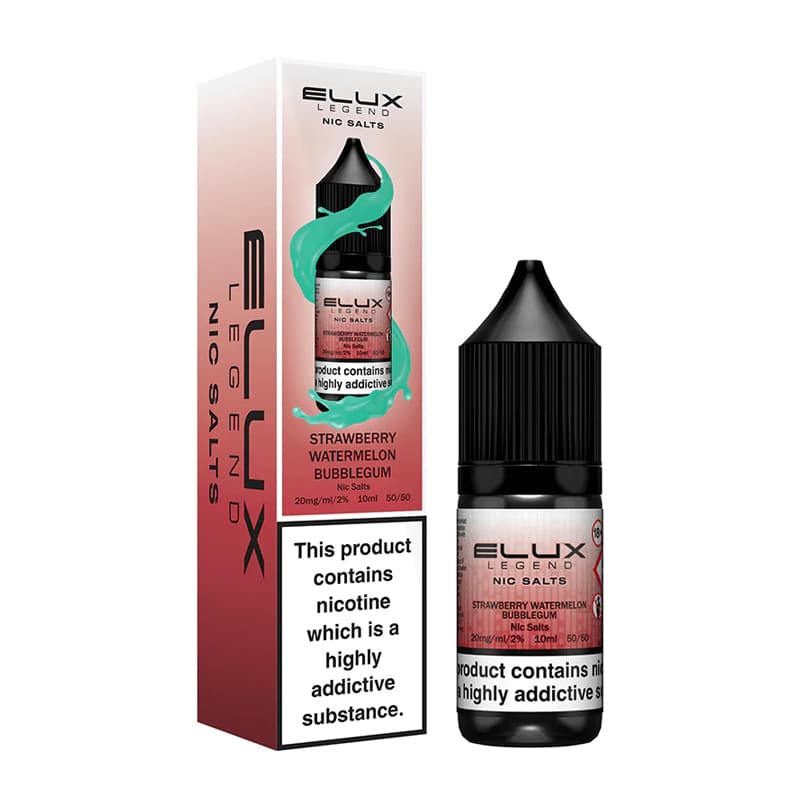 Strawberry Watermelon Bubblegum by ELUX Salts 10ML